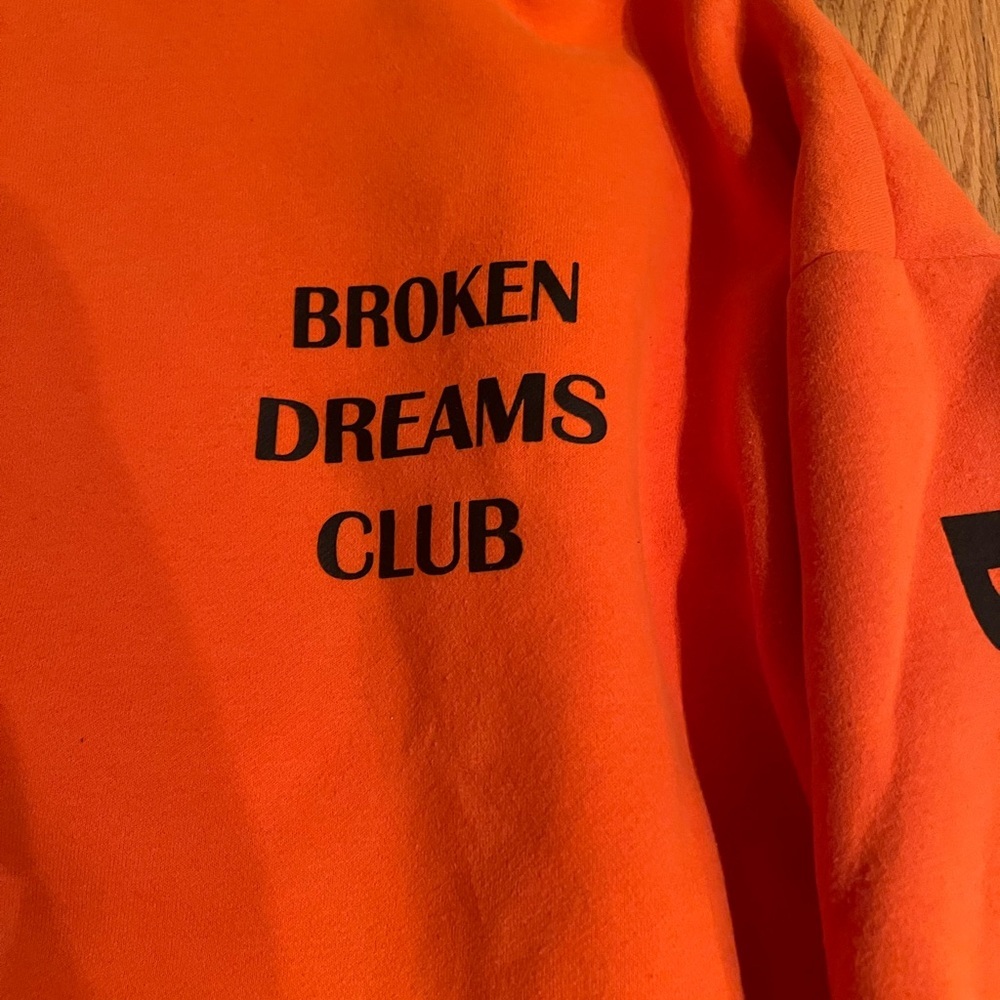 Adika Bright Orange Hoodie - Picture 4 of 4